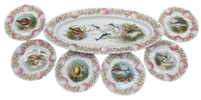 Lot 620 - E J D BODLEY; a set of six Continental...