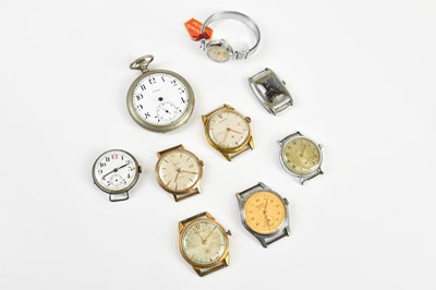 Lot 1676 - A collection of seven wristwatches, to include...