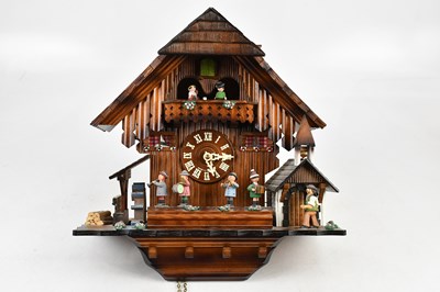 Lot 2364 - A German style cuckcoo clock, 44cm.