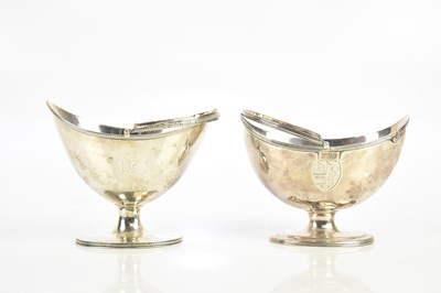 Lot 1215 - HENRY CHAWNER; a George III hallmarked silver...