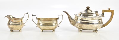 Lot 1405 - HARRODS LTD; a George V hallmarked silver...