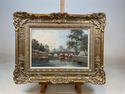 Lot 353 - GUSTAVE MASCART (1842-1899); oil on canvas,...