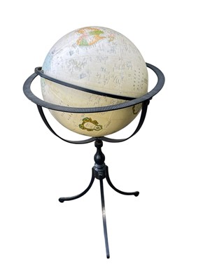Lot 1281 - A modern decorative freestanding Legend globe,...