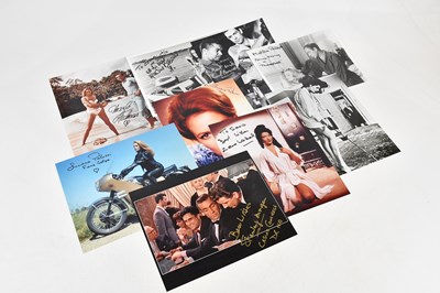 Lot 1779 - JAMES BOND; SEAN CONNERY FILMS; nine signed...