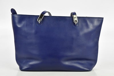 Lot 672 - MARC BY MARC JACOBS; a large indigo blue...