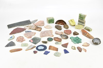 Lot 2294 - MINERALOGY; a large collection of mineral...
