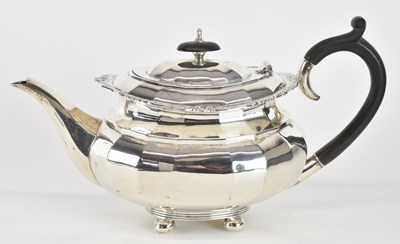 Lot 1043 - E SILVER & CO; a George VI hallmarked silver...