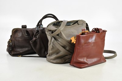 Lot 658 - RADLEY; four leather handbags, comprising a...
