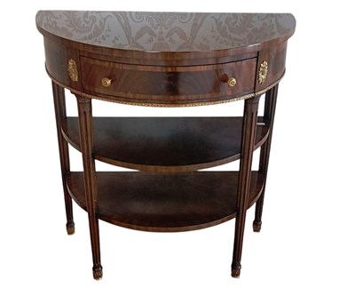 Lot 2095 - MAITLAND-SMITH; a reproduction mahogany and...