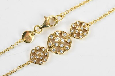 Lot 207 - MAPPIN & WEBB; an 18ct yellow gold empress...