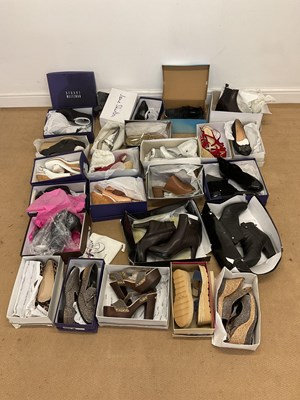 Lot 73 - A large collection of lady's shoes including...
