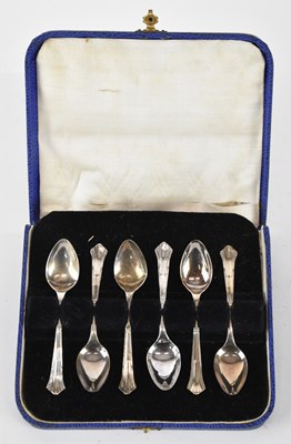 Lot 1171 - LEVI & SALAMAN; a cased set of six Edwardian...