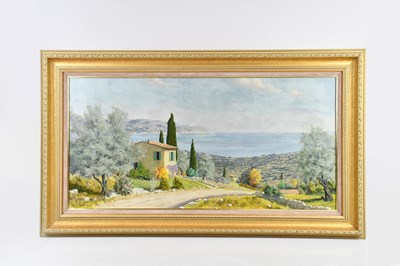 Lot 601 - JEAN PIERRE VIGNAT (French, 20th century); oil...