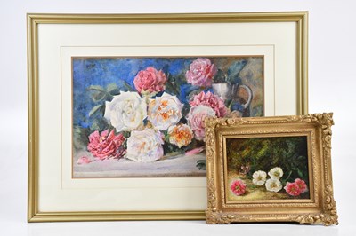 Lot 511 - VICTOR KIMMERLIC; watercolour, still life, 27...