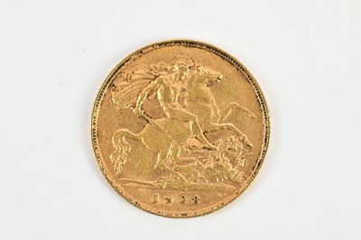 Lot 1487 - An Edward VII half sovereign, 1908.