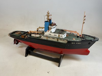 Lot 122 - A scratch built tug boat 'Big Paul' made for a...