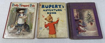 Lot 358 - Rupert's Adventure Book, 1940, together with...