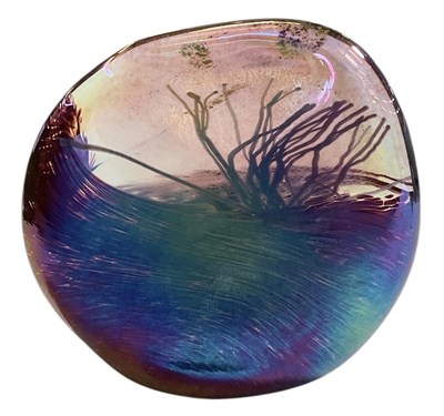 Lot 710 - JOHN DITCHFIELD FOR GLASFORM; an art glass...