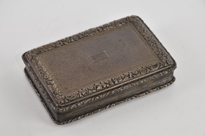 Lot 1359 - THOMAS EDWARDS; a Victorian hallmarked silver...