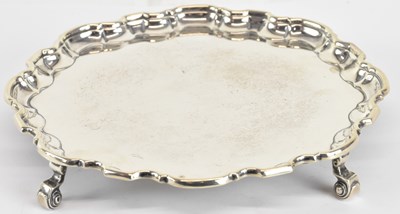 Lot 1107 - ATKIN BROTHERS; a George V hallmarked silver...
