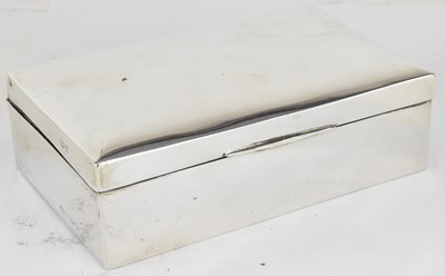 Lot 1175 - HUKIN & HEATH; a George VI silver clad desktop...