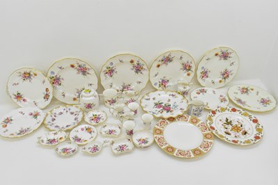 Lot 246 - ROYAL CROWN DERBY; twenty-six pieces of Derby '...