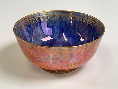 Lot 202 - WEDGWOOD; a small lustre decorated bowl,...