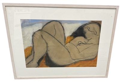 Lot 251 - JOHN EMANUEL (1930-2024); a watercolour and...