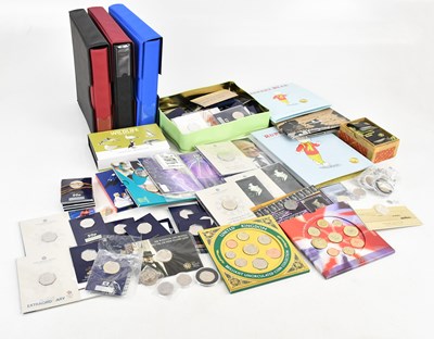 Lot 2505 - A large collection of commemorative coins,...