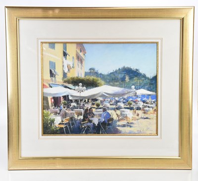 Lot 82 - ROBERT 'BOB' RICHARDSON (born 1938); pastel,...