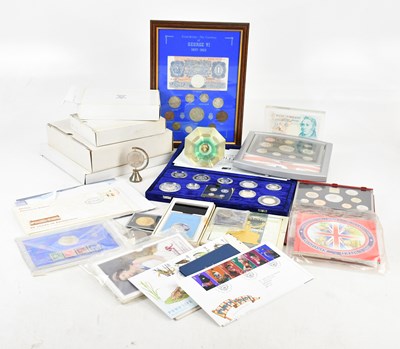 Lot 2507 - A collection of modern proof coins, including...