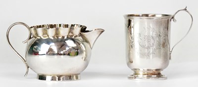 Lot 625 - GEORGE ANGELL & CO; a Victorian hallmarked...