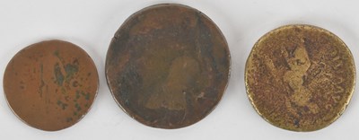 Lot 1764 - Three Roman period coins.