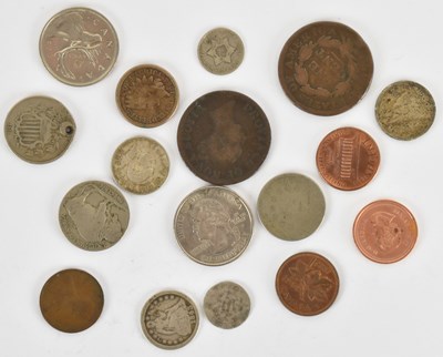 Lot 1742 - Eleven United States of America coins,...