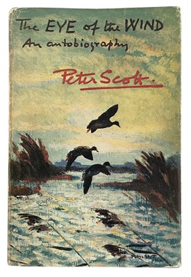 Lot 519 - PETER SCOTT; a signed first edition copy of...