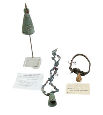Lot 773 - Two excavation bells originating in the Niger...