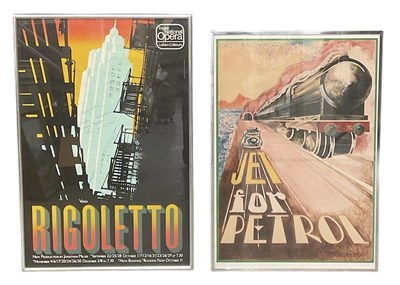 Lot 201 - ENGLISH NATIONAL OPERA; a signed 'Rigoletto'...