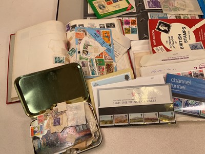Lot 75 - A large quantity of stamps, to include first...