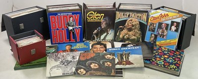 Lot 138 - A large amount of records, LPs and 45s to...