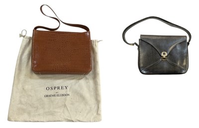 Lot 566 - OSPREY BY GRAEME ELLISDON; a tan crocodile...