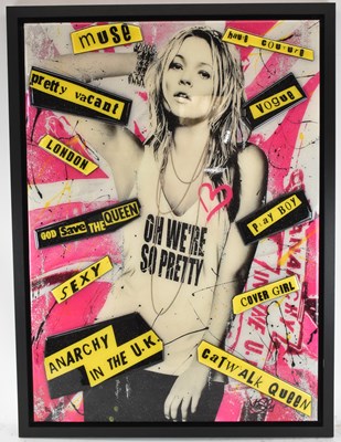 Lot 200 - MR SLY; a limited edition print, 'Catwalk...