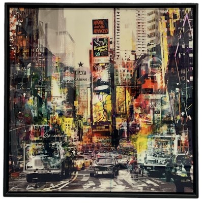 Lot 176 - PACO RAPHAEL; a glazed mixed media on...