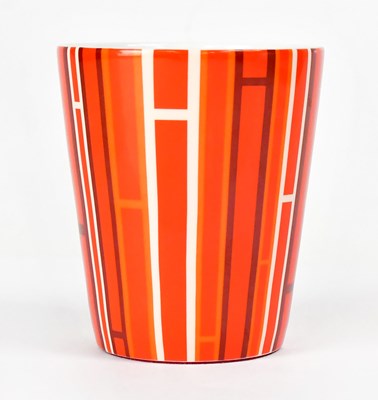 Lot 211 - HERMÈS; a ceramic candleholder transfer...