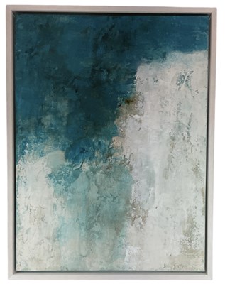 Lot 194 - CARLA SEGARRA; oil and acrylic on box canvas, '...