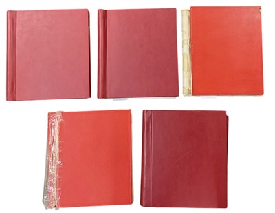 Lot 535 - Five albums of stamps from Fiji to Heligoland.