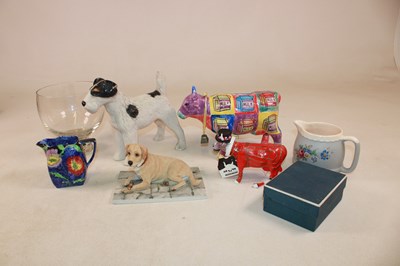 Lot 201 - A group of decorative ceramics and a...