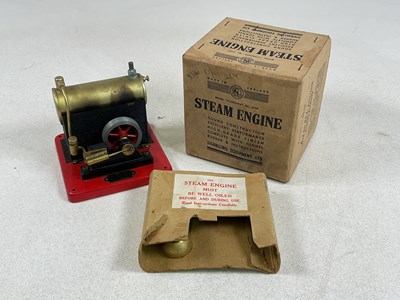 Lot 87 - A boxed steam engine by Signalling Equipment...