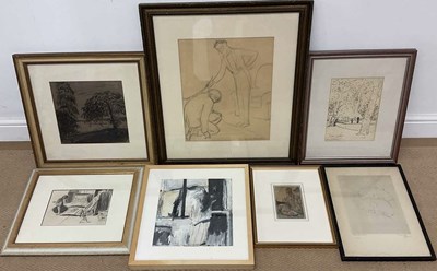 Lot 389 - A group of black and white pictures, various...