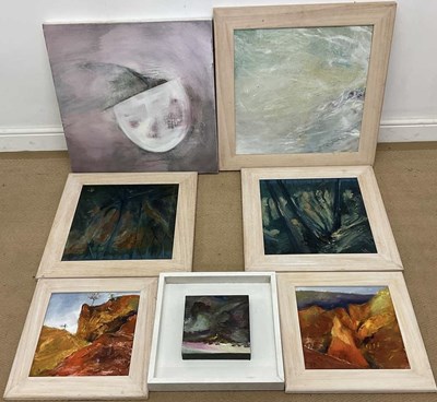 Lot 386 - Annie Metcalfe; a group of of 7 original works,...