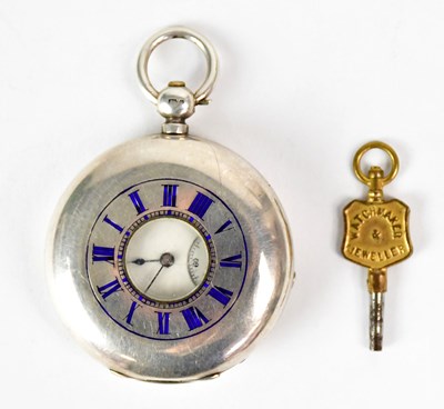 Lot 985 - WALTHAM; a Victorian hallmarked silver half...